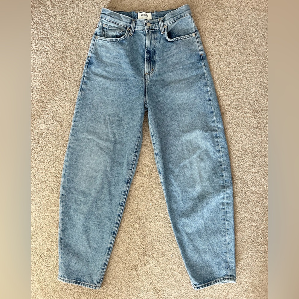 Agolde Classic Light Blue Jeans
